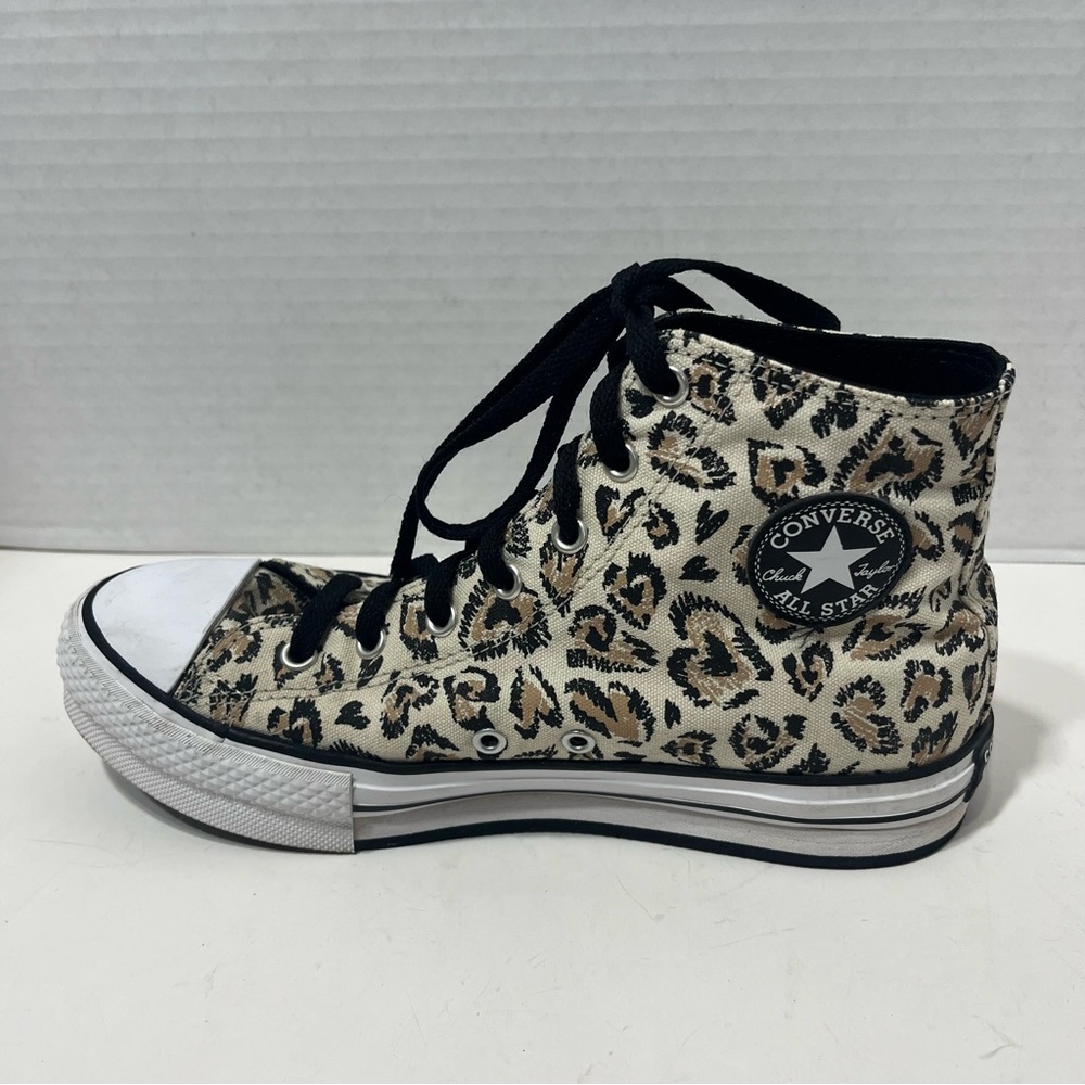 Converse Chuck Taylor All Star Lift High-Top platform sneakers animal print - Picture 9 of 15